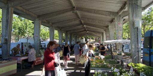 Saint Quentin la Poterie market @PerfProvence