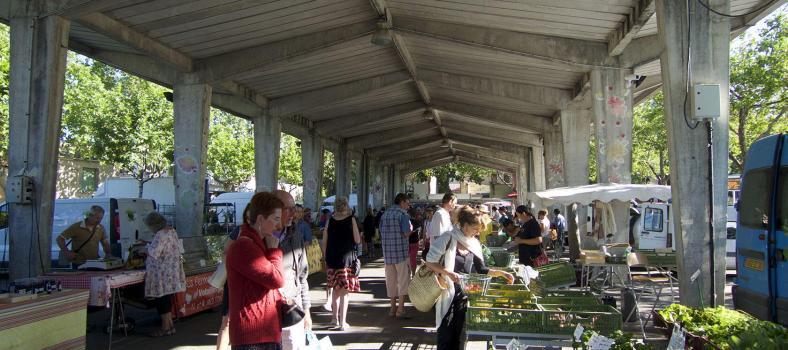 Saint Quentin la Poterie market @PerfProvence