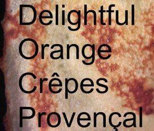 Sweet Orange Crepes