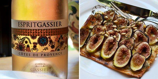 Chateau Gassier and Fig Flatbread @CocoaandLavender @Susan_PWZ