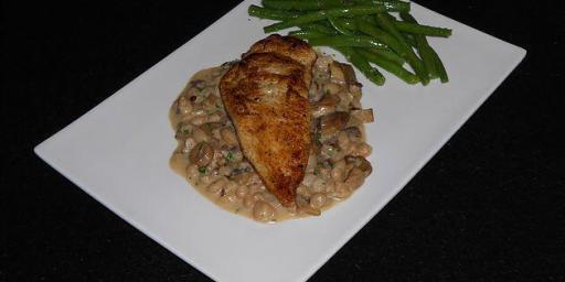 Wild Mushroom Chicken Cassoulet cannellini Recipe