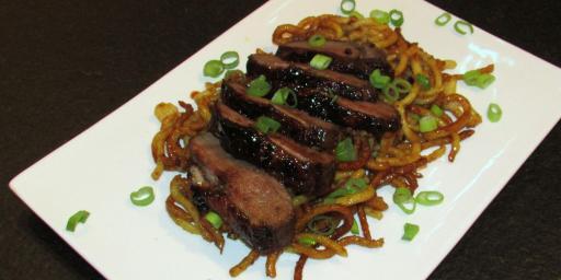 French Duck Spicy Noodles @Masdaugustine