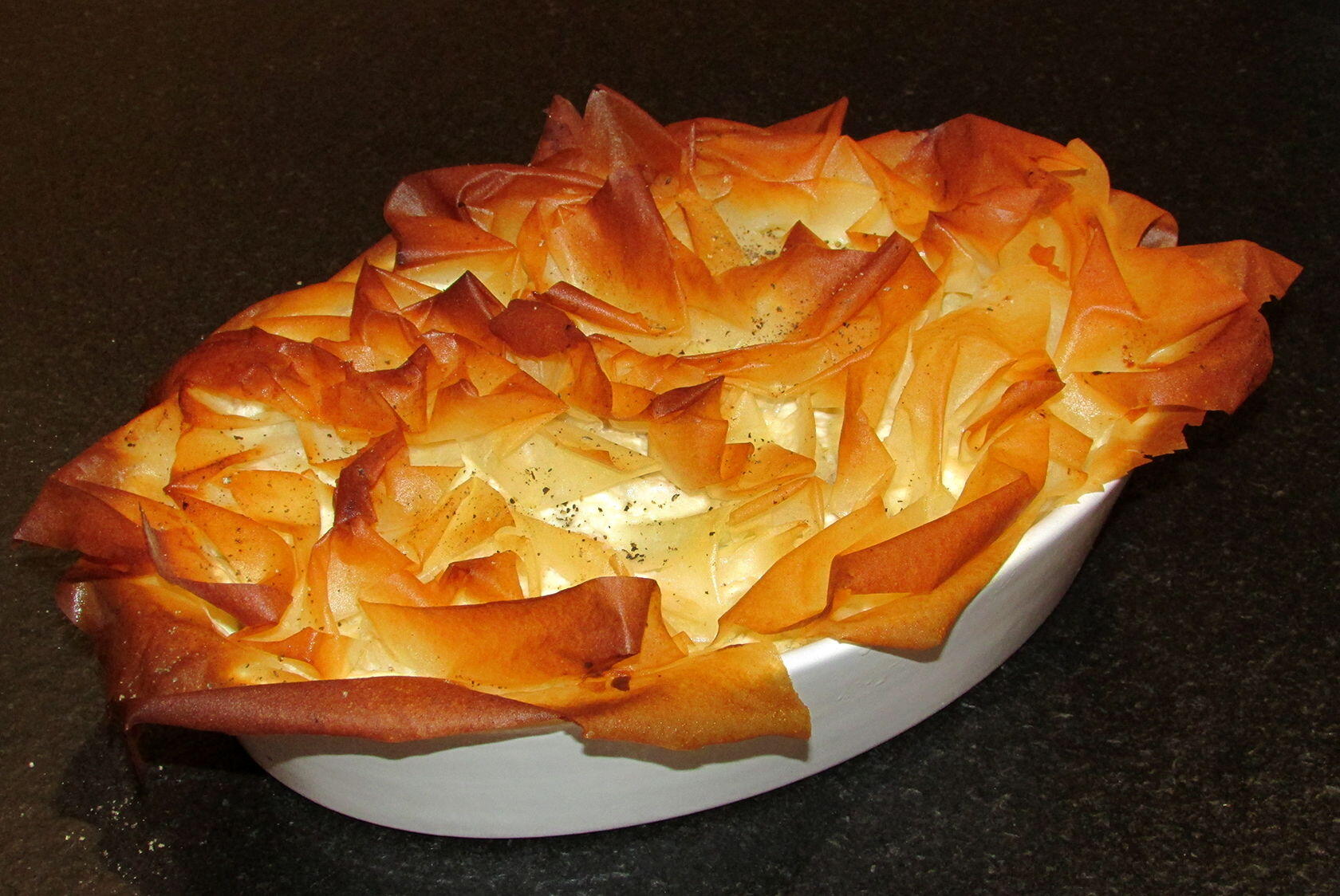 Filo Salmon Pie @Masdaugustine