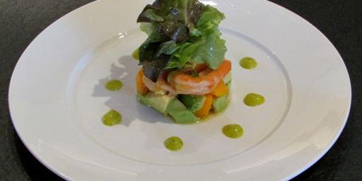 Prawn Avocado Mango Salad @Masdaugustine