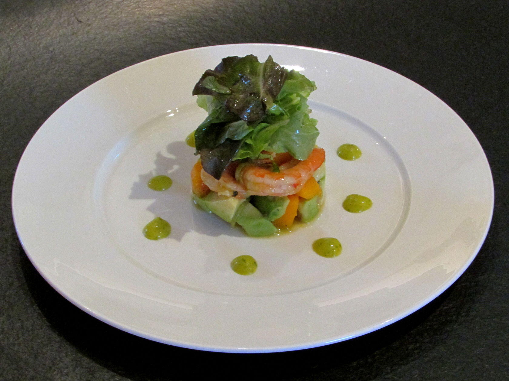 Prawn Avocado Mango Salad @Masdaugustine