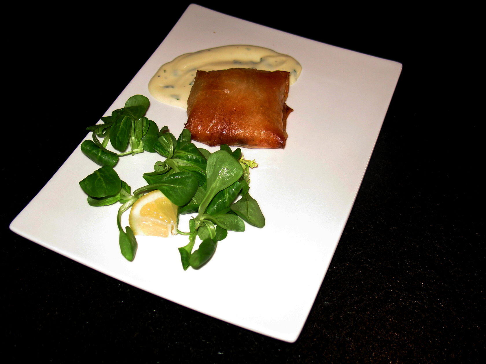 Salmon Prawn Filo Parcels Recipe