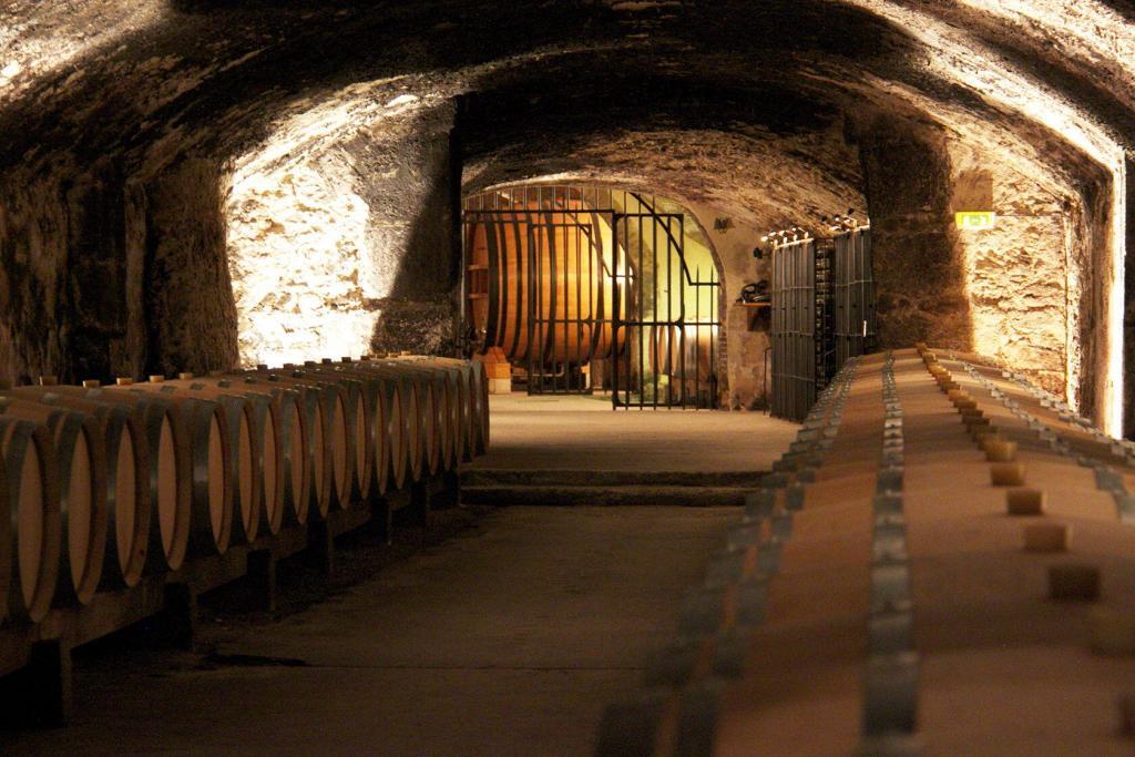 chateau-la-nerthe-cellar in Chateauneuf du Pape @PerfProvence