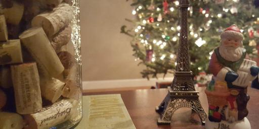 Gift Guide wine corks and Christmas tree @JillBarth