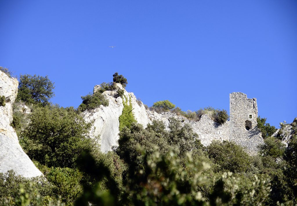 Ruins @chateauromanin #WinesofProvence #LesBauxdeProvence