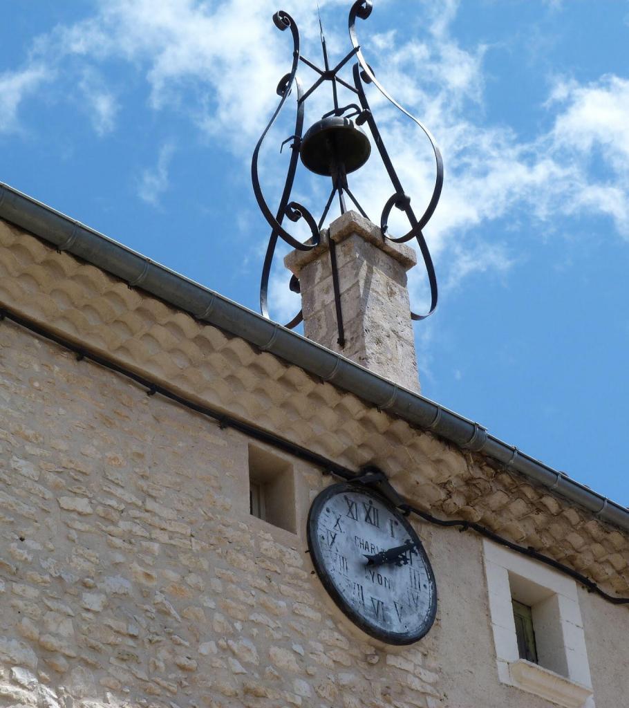 Clock tower at St Christol @deb_lawrenson