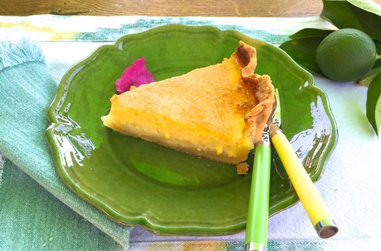 Tarte à l'orange - A delicious traditional French orange tart