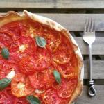 Provencal Tomato Tart @AvignonGourmet Provencal Tomato Tart @AvignonGourmet