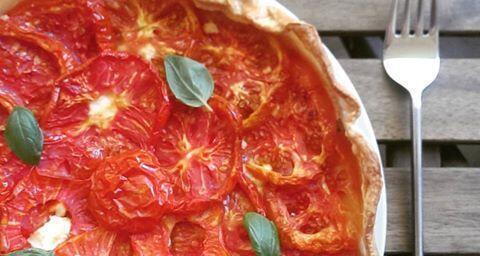 Provencal Tomato Tart @AvignonGourmet