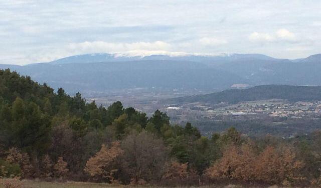 Winter view of Mt Ventoux @Vauclusedreamer