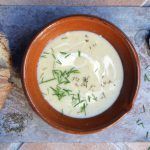 Jerusalem Artichoke Soup @CuriousProvence Jerusalem Artichoke Soup @CuriousProvence