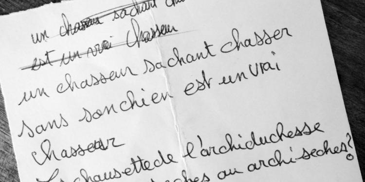 French Tongue Twisters