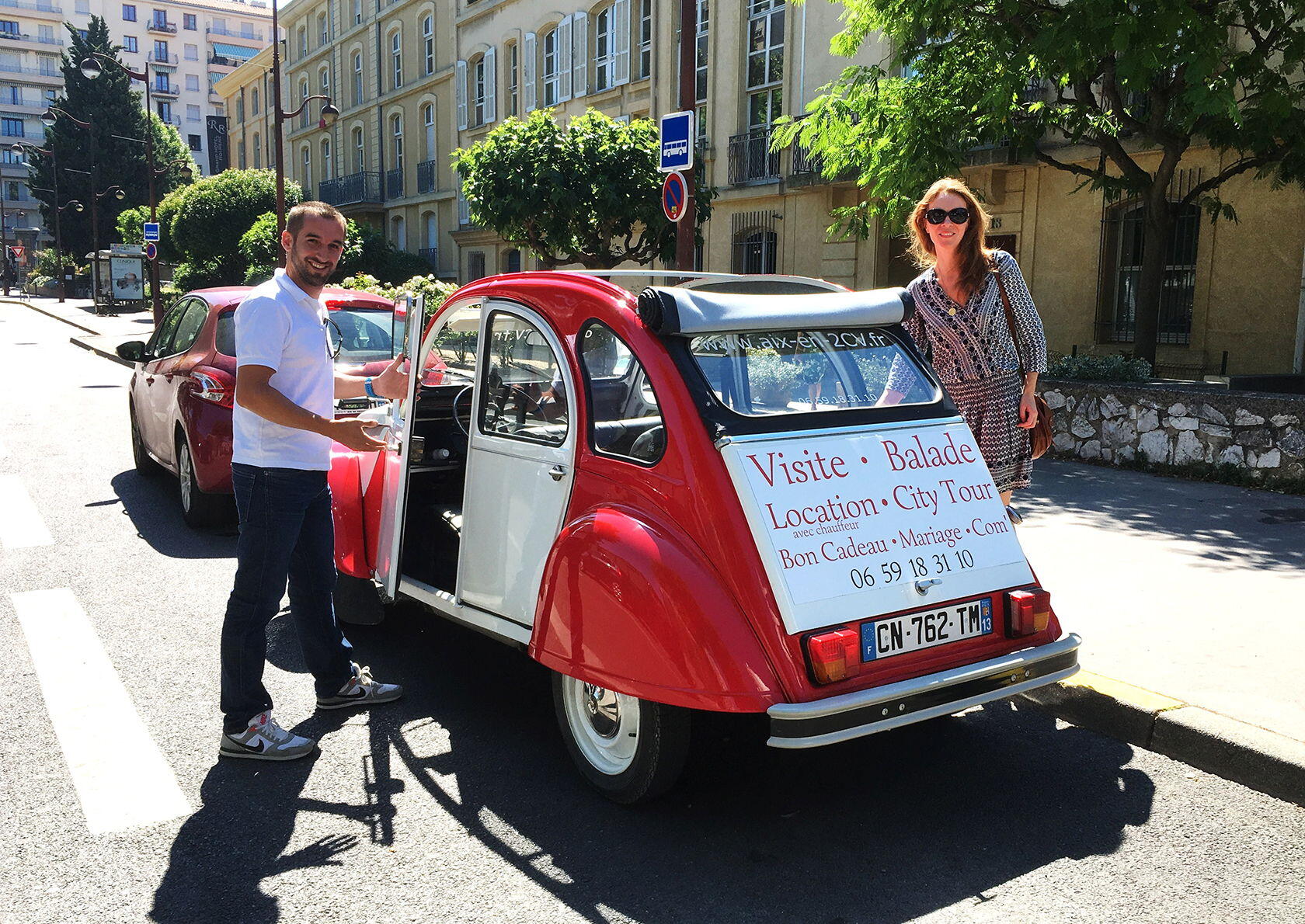 Ride in a 2CV, Experience