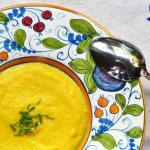 Cocoa and Lavender Cauliflower saffron soup