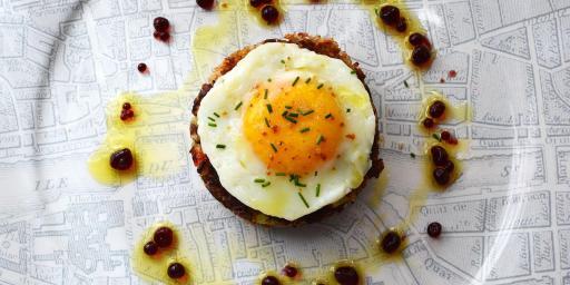 Duck Confit Hash Cake