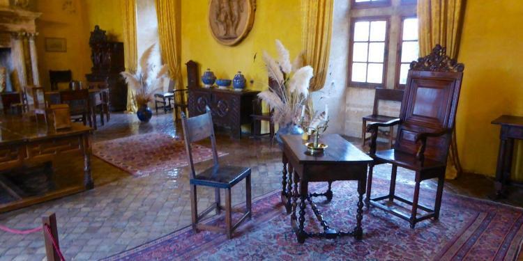 Room in Chateau Lourmarin