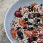 Barley Salad Roasted Tomato and thyme