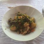 Classic Provencal Dish Artichokes Barigoule Plated Classic Provencal Dish Artichokes Barigoule