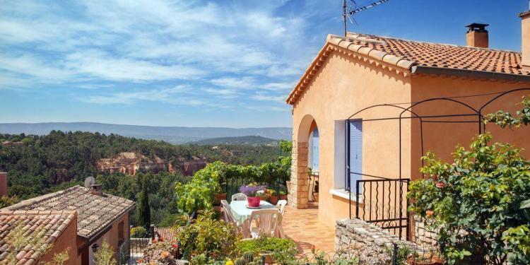 Provence terrace without Sun Shades