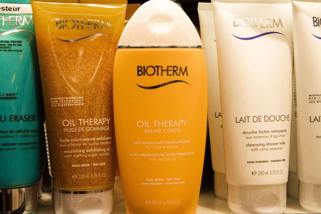 Cote d'Azur Shopping Biotherm Products Galleries Lafayette Nice