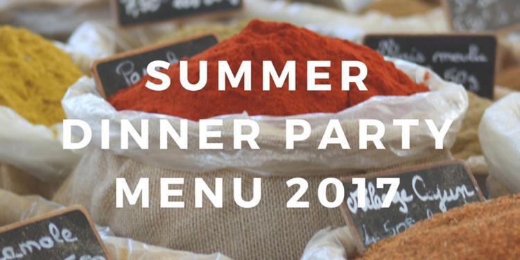 Provence Summer Dinner Party Menu