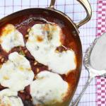 Baked Eggplant Lamb Tomatoes Casserole