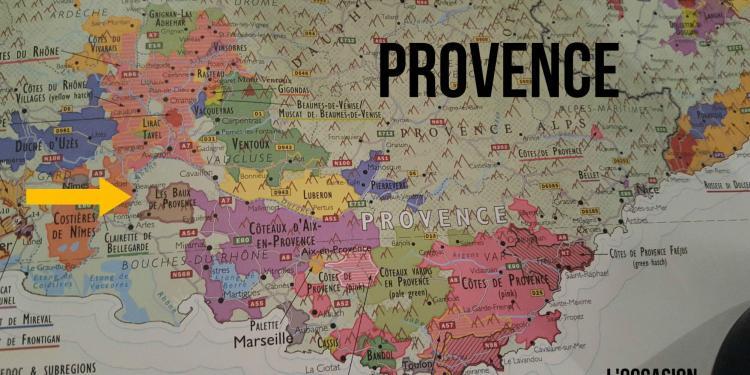 Affordable French Wines AOP Les Baux de Provence