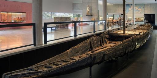 Roman Barge Arles Museum Antiquity