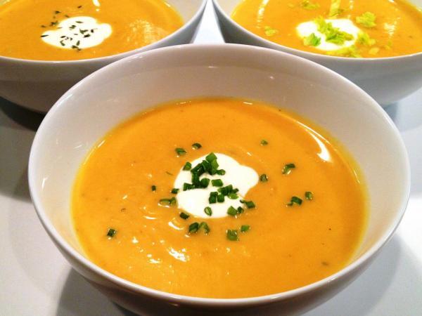 Roasted Butternut Squash Soup a Recipe for Fall Weather - Perfectly ...