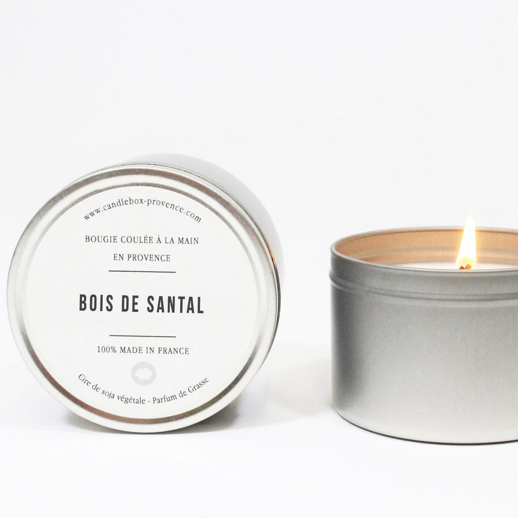 Candlebox Provence Orgon Bois de santal