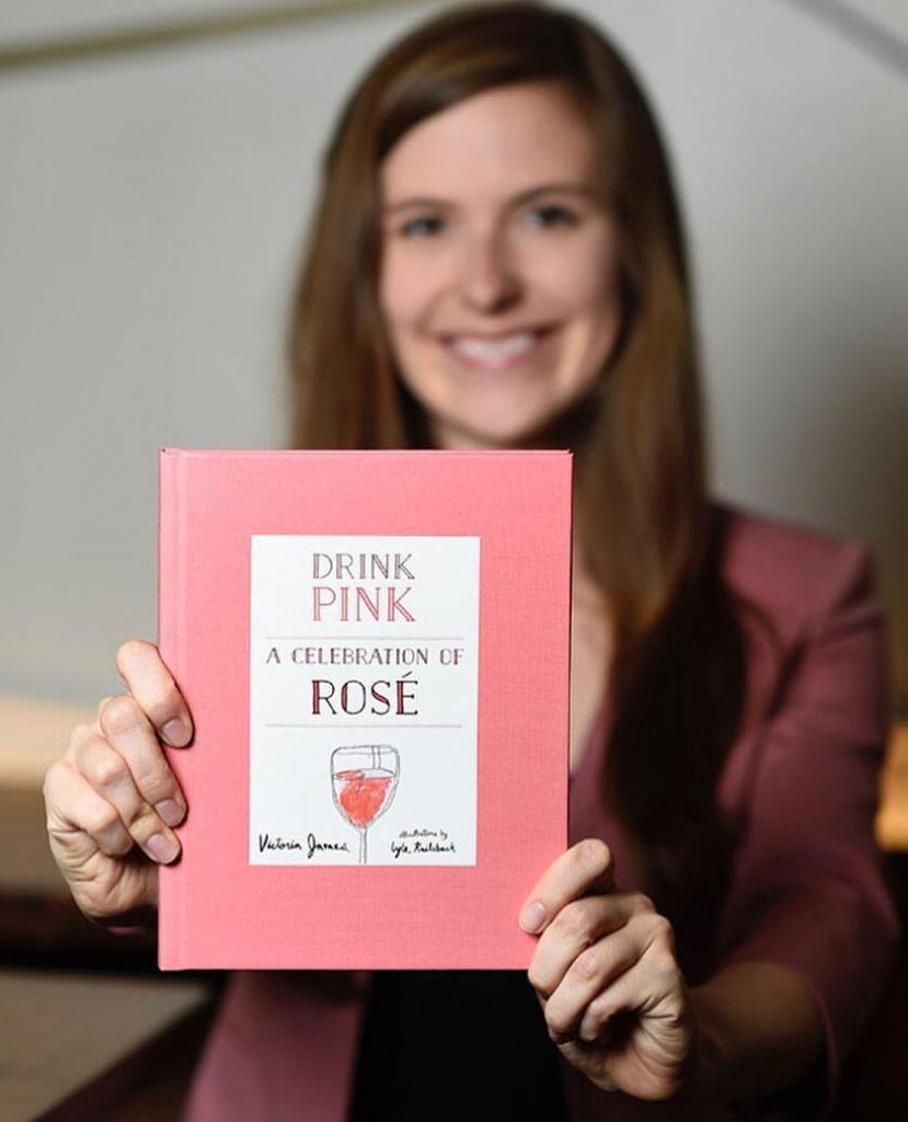 Drink Pink Celebration of Rose Author Victoria James