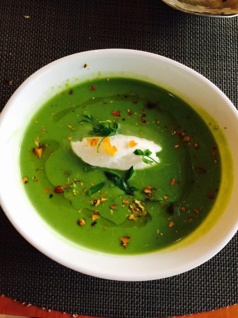 Zucchini Basil Veloute Soup Recipe