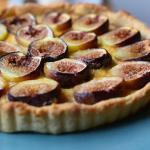 Fig Tart Orange Flower Custard