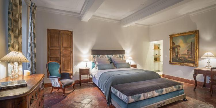 Christmas Le Domaine de Palerme Magnolias suite bedroom
