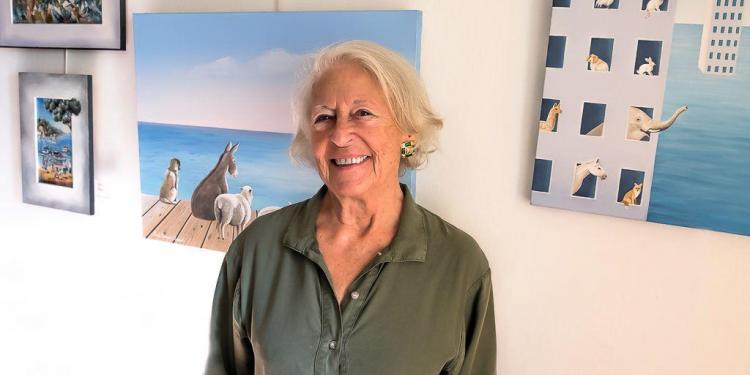 Jacqueline Bircard Artist Exhibition Lourmarin
