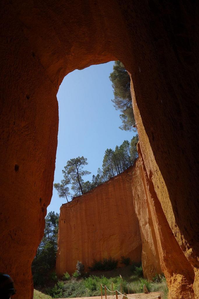 Provence's Natural Ochre Roussillon Mines de Bruoux