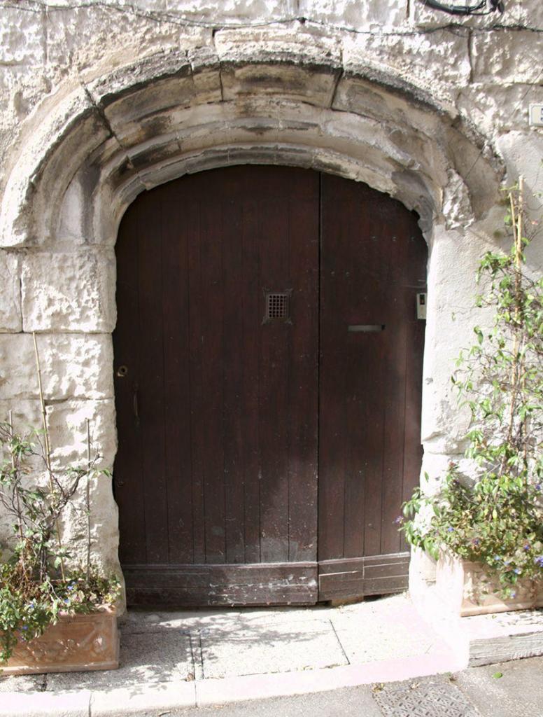 Discover Orgon Village Alpilles Old Doors