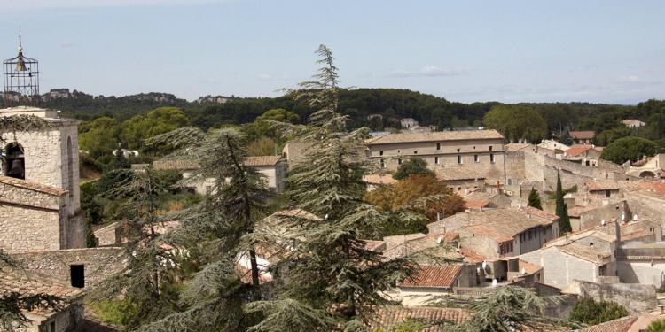 Discover Orgon Village Alpilles views