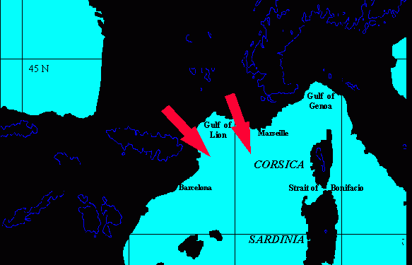 Le Mistral Map