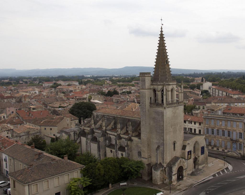 Tarascon Castle Provence Church View