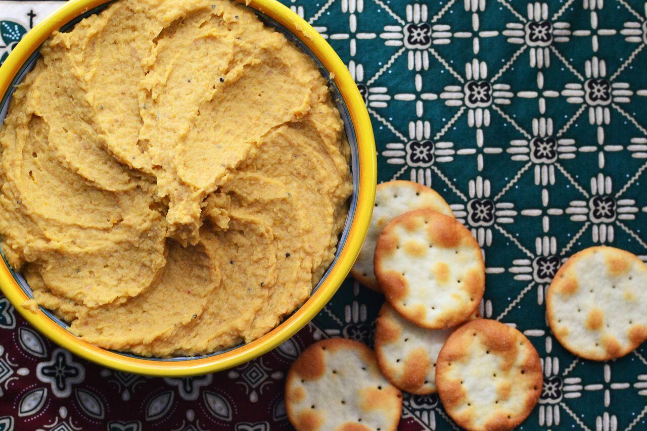 Roasted Chickpea Shallot Spread