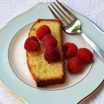 Lemon Lavender Cornmeal Cake Olive OIl Cake