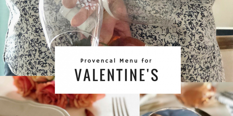 Valentine's Day Provencal Dinner Menu