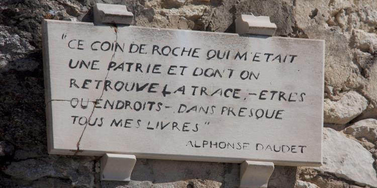 Fontvieille Windmills Alphonse Daudet Quote
