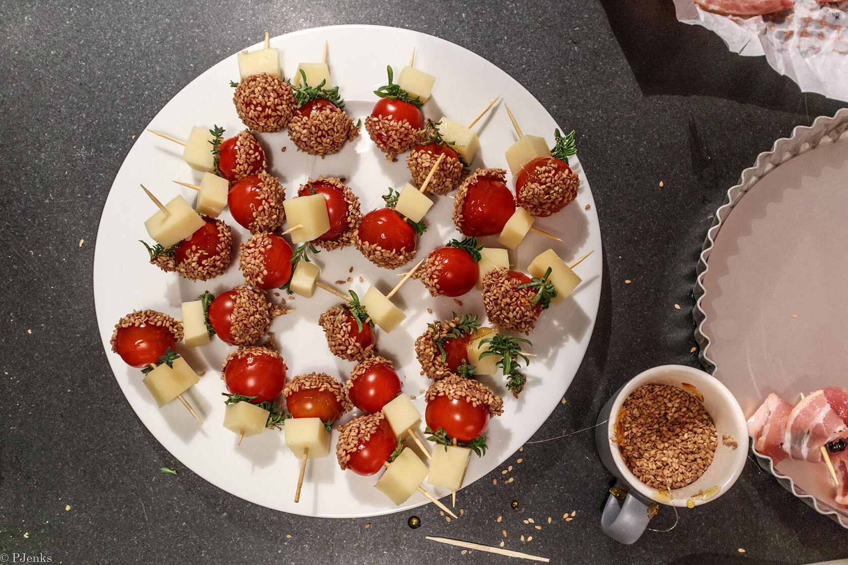 Crunchy Tomatoes Appetizer