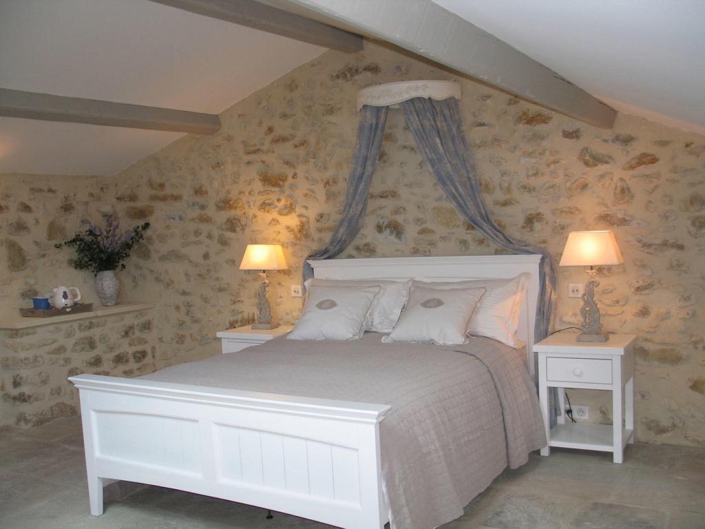 Mas d'Augustine Luxury B&B Guest Bedroom Expat Life